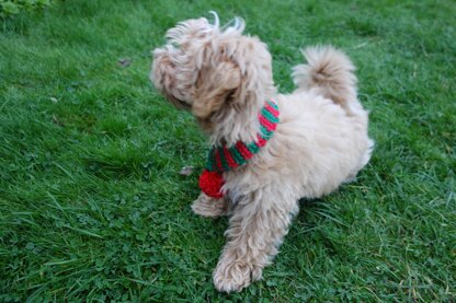 Elf Christmas Dog Scarf