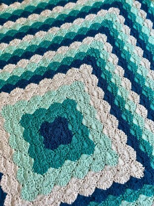 Textured Clam Shells Blanket