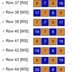 C2C CROCHET PATTERN Chevron Blue Orange Blanket Geometric ZigZag Throw 47x47 53x53 inch