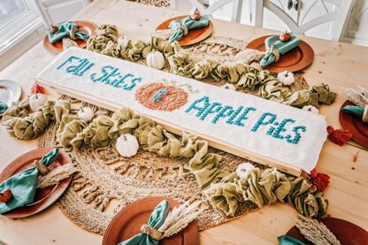 Fall Skies & Apple Pies Table Runner