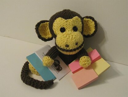 Knitkinz Monkey for Your Office