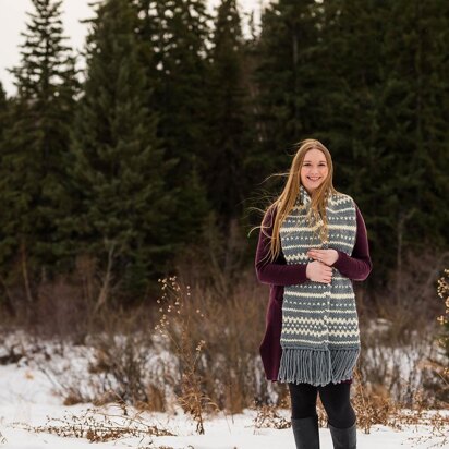 Oakmont Scarf - knitting pattern