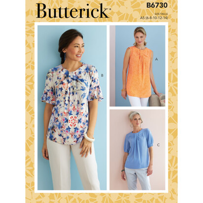 Butterick Misses' Top B6730 - Sewing Pattern