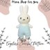 Miffy B  Amigurumi Crochet Pattern: 8-inches Doll (English PDF)