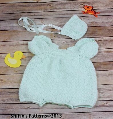 Baby Romper Suit Crochet Pattern #109