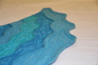 Hug of the Ocean Shawl