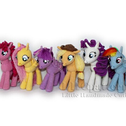 My Little Ponies Inspired Crochet Pattern