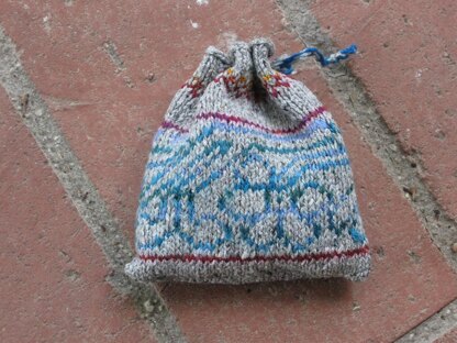 Treasure Backpack Free Knitting Pattern