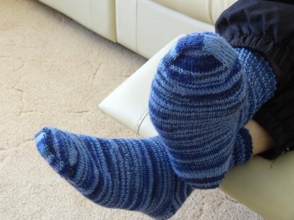 Easy Toe Up Socks