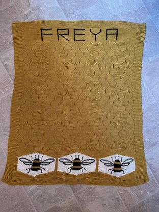 Bee Baby Blanket