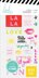 American Crafts Heidi Swapp Memory Planner Sticker Book 1,380/Pkg - Color Fresh, Icons & Phrases