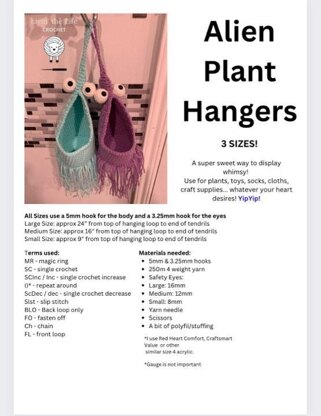 Alien Plant Hangers