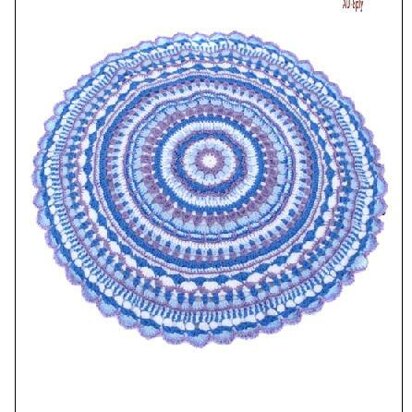 Crochet pattern for a mandala  #516