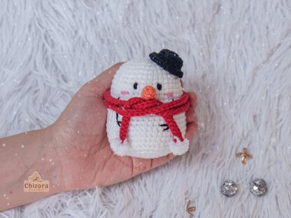 Amigurumi Christmas Snowman