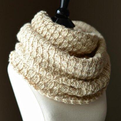 "Knit-Look" Infinity Stitch Cowl & Poncho