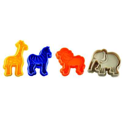 R&M Animal Pastry & Cookie Stamps Set of 4