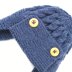 Dayton - Cabled Baby Aviator Hat
