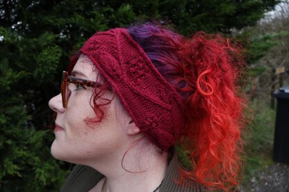 Raspberry Leaves Headband