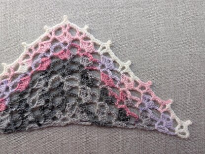 Crochet Bandana/Shawl Pattern/Chart #69