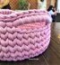 Recycled (t-shirt) yarn basket-100