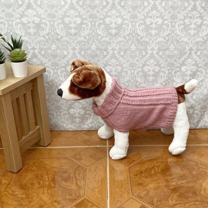 Dog Coat Jumper Knitting Pattern #654