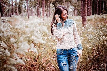 Pine Fair Isle Sweater