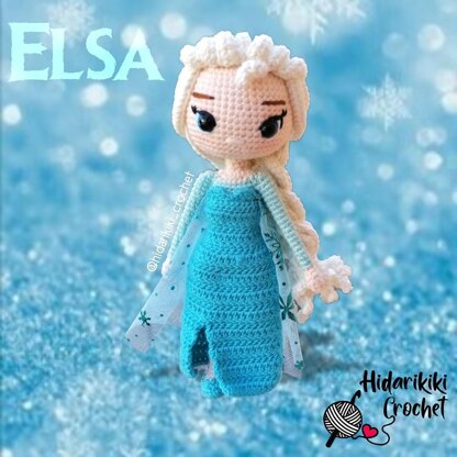 Ice Queen princess Amigurumi