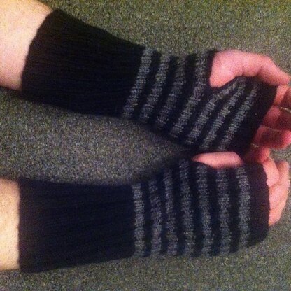 Striped Gloves