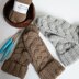 Braided Crochet Mittens