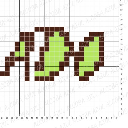Mamacado Funny Blanket Corner-to-Corner Crochet Pattern Pregnancy Throw