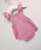 Baby DK Romper, Customisable with Bow, Frills or Bobbles