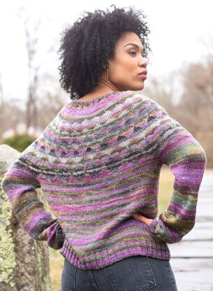 Haskell Sweater in Berroco Sesame - Downloadable PDF