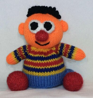 Ernie (Sesame Street) choc orange cover / toy