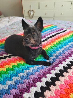 Rainbow Cuddle Blanket - UK Terms