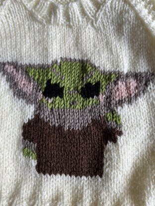 Baby Yoda baby jumper