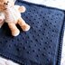 Bobbles baby blanket