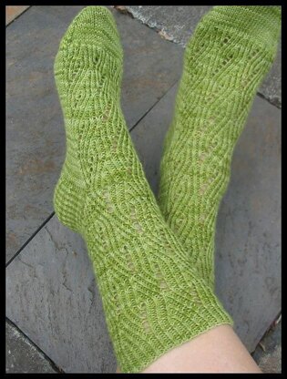 Green Goddess Socks