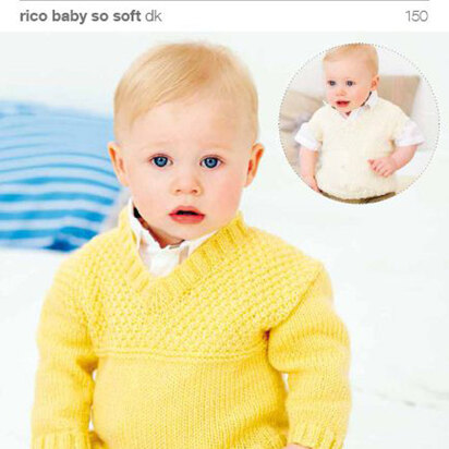 Sweater and Tank Top in Rico in Baby So Soft DK - 150