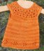 Orange Creme Tunic Top