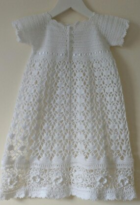 Crochet christening outlet gown patterns