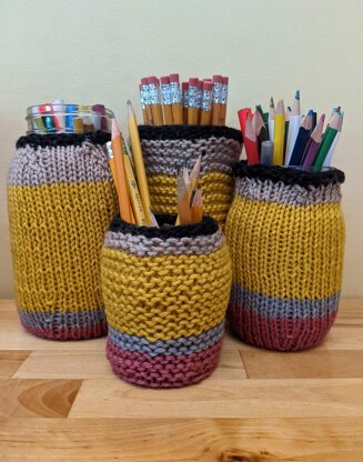 Pencil Jar Cozy