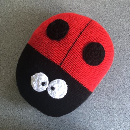 Ladybird cushion