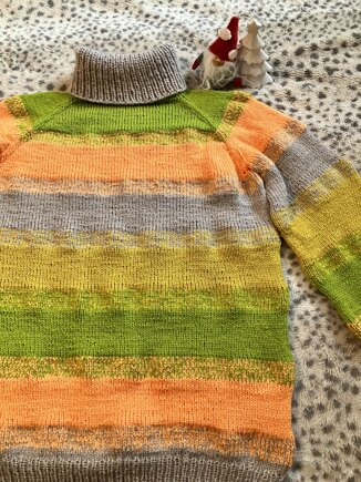 First Raglan turtleneck sweater #2