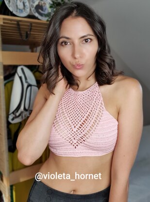 Crochet croptop