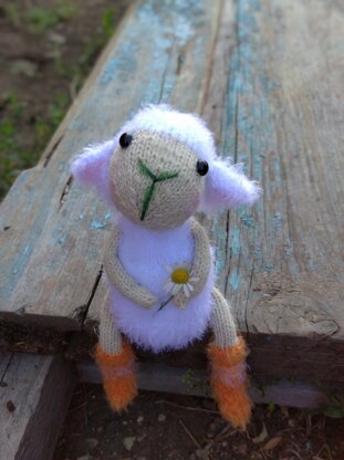 Sheep knitting pattern