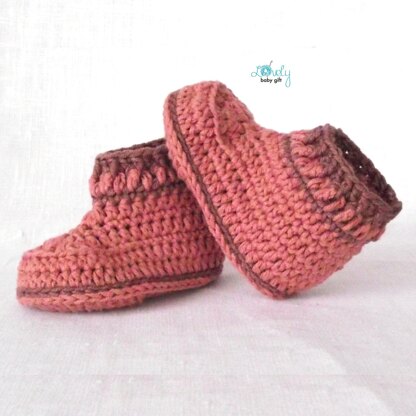 Baby Booties Crochet Pattern