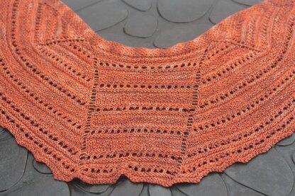 Canyon Rim Shawl