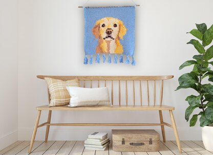 Golden Retriever Wall Hanging