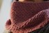 Moss stitch cowl crochet pattern