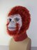 Toddler,Child and Adult Orangutan Mask Balaclava